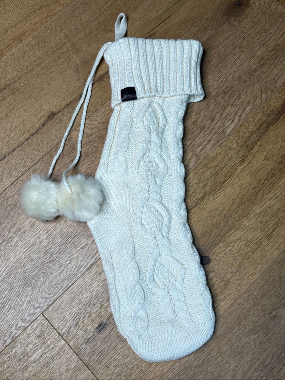 Ugg Home Cream Christmas Stocking
